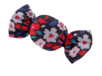 Petite barrette mini bonbon romance fleurie