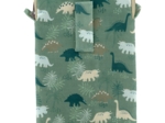 Pochette téléphone matelassée jurassic dino