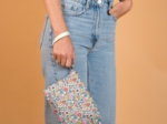 Pochette tissu mille et une fleurs