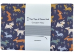 Coupon tissu 1 m copain canin