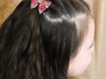 Barrette Mini Noeud Papillon cocktail de fleurs