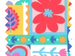 Tissu coton au mètre ex2641 patchpop multicolore