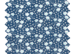 Tissu coton au mètre cosmo marine ex1007