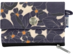 Mini pochette porte-monnaie pensées marines