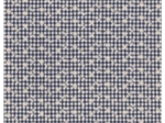 Tissu coton au mètre vichy brodé marine