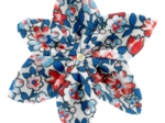 Barrette fleur étoile 4 london fleuri