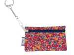 Pochette porte-clés cocktail de fleurs