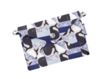 Petite pochette enveloppe baleino bleu