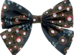 Barrette noeud papillon lucioles