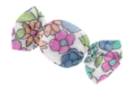 Petite barrette mini bonbon pastel fleuri