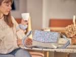 Rabat sac compagnon pastel fleuri