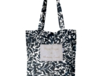 Sac tote bag feuillage encre de chine