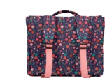 Cartable huppette fleurie