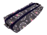 Trousse double compartiment bleudana