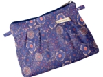 Mini pochette plissée lavandula