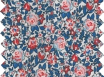 Tissu voile london fleuri