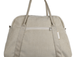 Sac bowling velours côtelé beige