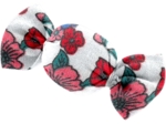 Petite barrette mini bonbon prairie fleurie