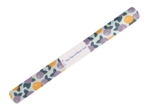 Coupon tissu enduit de 35cm  ex2303 agrumes pop lilas