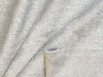 Tissu éponge bambou au mètre grège