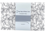Coupon tissu 1 m les chats ex1089