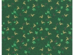 Tissu coton au mètre ex2560 noel mini cerfs vert