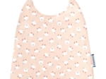 Serviette enfant élastique mouton rose
