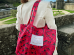 Sac tote bag pliable féérie fuchsia