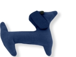 Barrette basset ink blue