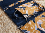 Pochette à bijoux coton d'or