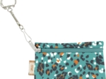 Pochette porte-clés panthère jade