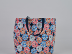 Sac cabas shopping anémones rayées