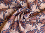 Tissu voile palmeraie
