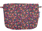 Pochette tissu hippie fleurie