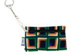 Pochette porte-clés carré d'art