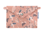 Petite pochette enveloppe oiseau bandana