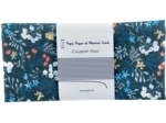 Coupon tissu 50 cm herbier marine ex1085