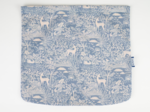Rabat besace carré grand toile de biche