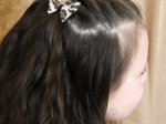 Barrette Mini Noeud Papillon leopard