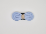 Barrette Noeud Anti-Glisse oxford ciel