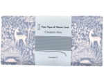 Coupon tissu 50 cm toile de biche