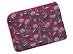 Pochette ordinateur 13 pouces pavot  fuchsia