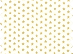 Tissu coton au mètre etoile or ivoire ex1026