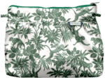 Pochette plissée jungle vintage