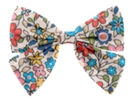 Barrette noeud papillon mille et une fleurs