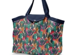 Grand sac cabas en tissu canopée