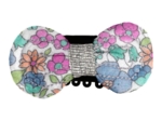 Barrette Noeud Anti-Glisse pastel fleuri