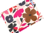 Portefeuille compact champ floral