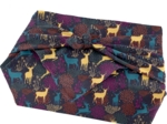 Furoshiki moyen 48 x 48 cm ex2240 cerfs multicolores