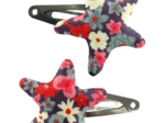 Barrettes clic-clac étoile tapis rouge